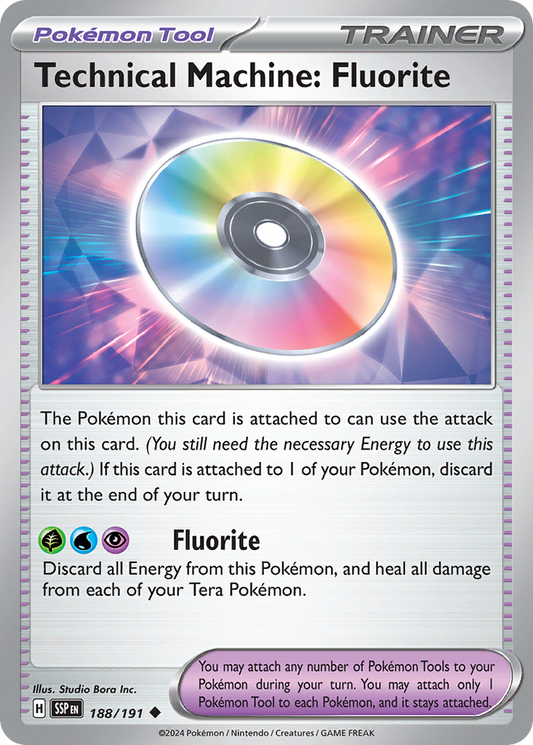 Technical Machine: Fluorite 188/191 - Reverse Holo