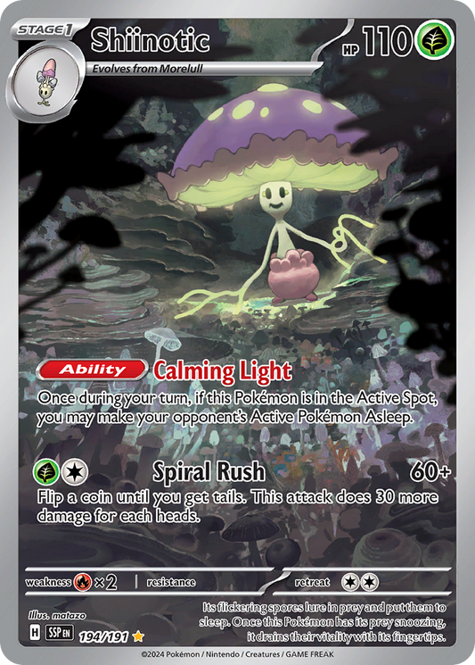 Shiinotic 194/191 - Reverse Holo