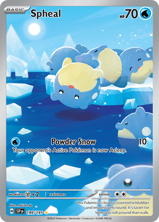 Spheal 199/191 - Reverse Holo
