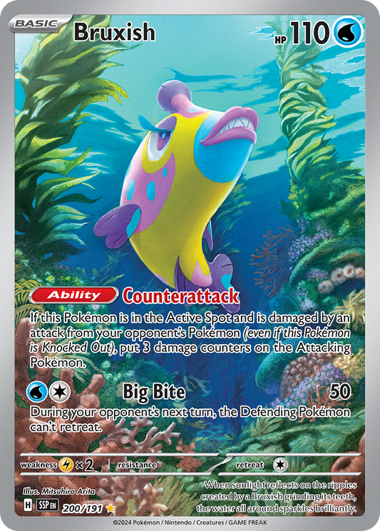 Bruxish 200/191 - Reverse Holo