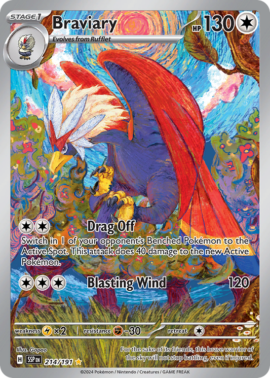 Braviary 214/191 - Reverse Holo