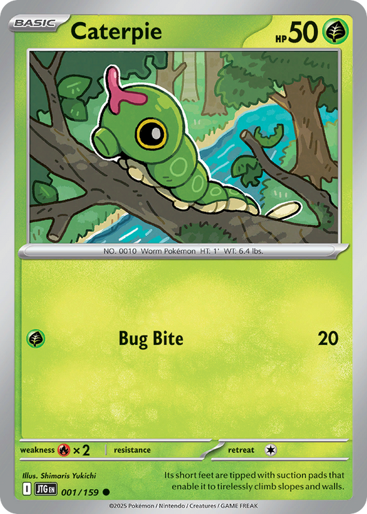 Caterpie 001/159 - Reverse Holo