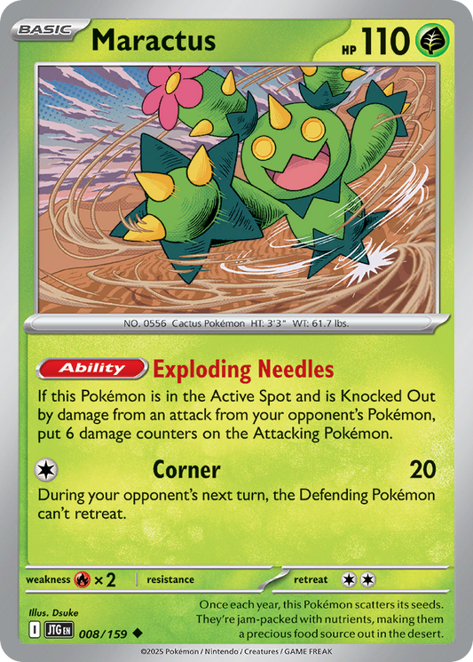 Maractus 008/159 - Reverse Holo