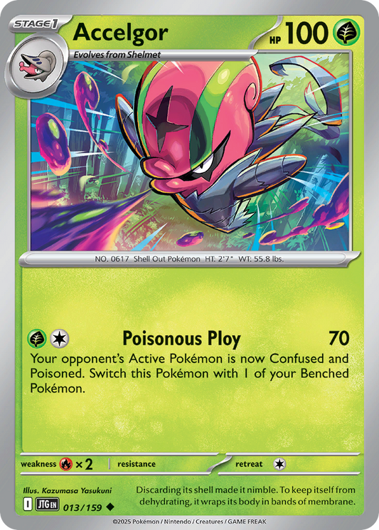 Accelgor 013/159 - Reverse Holo