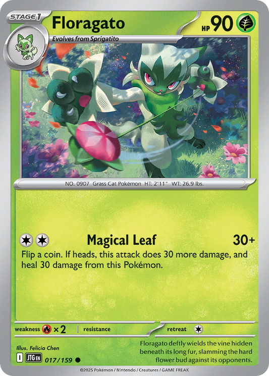 Floragato 017/159 - Reverse Holo