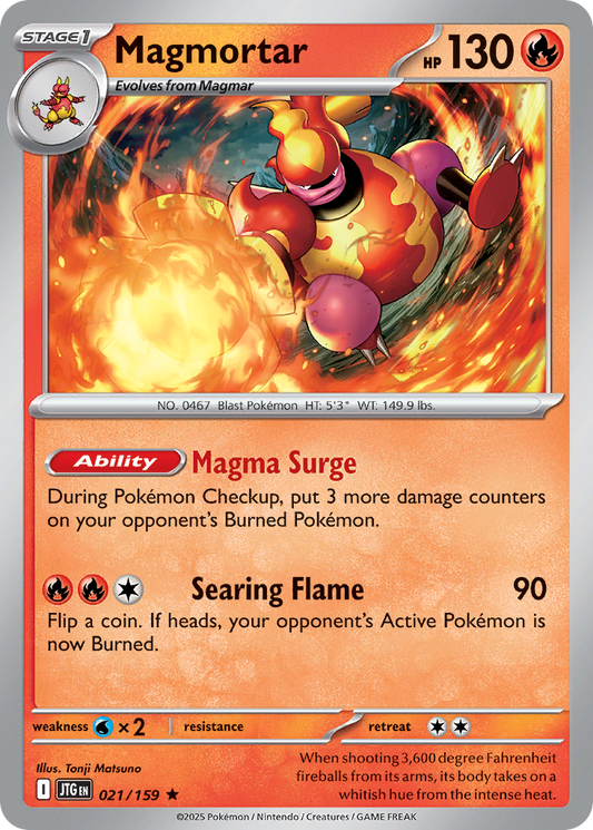 Magmortar 021/159 - Reverse Holo
