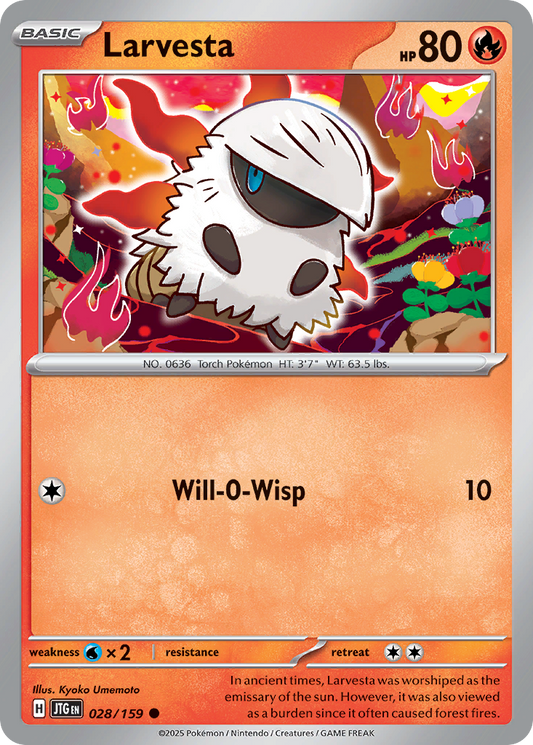 Larvesta 028/159 - Reverse Holo