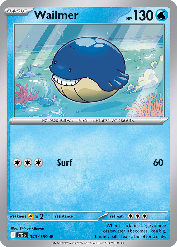 Wailmer 040/159 - Reverse Holo