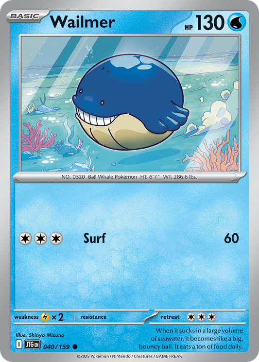 Wailmer 040/159 - Reverse Holo