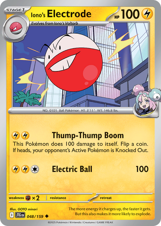 Iono’s Electrode 048/159 - Reverse Holo
