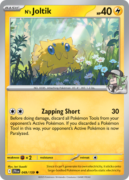 N’s Joltik 049/159 - Reverse Holo