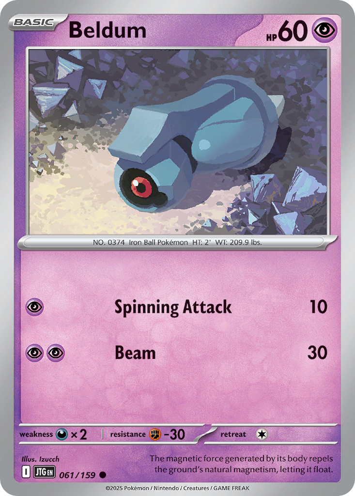 Beldum 061/159 - Reverse Holo