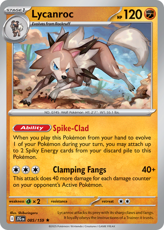 Lycanroc 085/159 - Reverse Holo