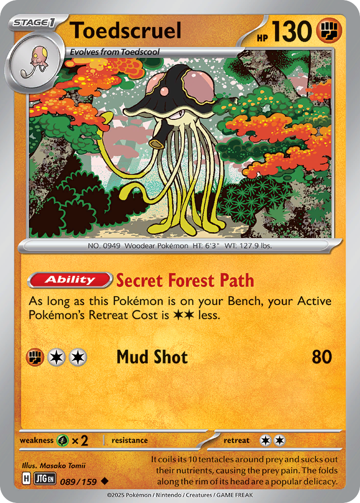 Toedscruel 089/159 - Reverse Holo