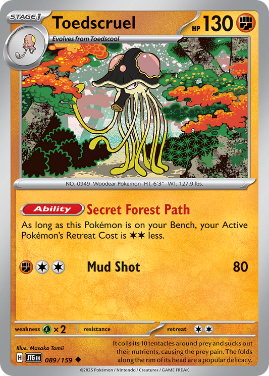 Toedscruel 089/159 - Reverse Holo