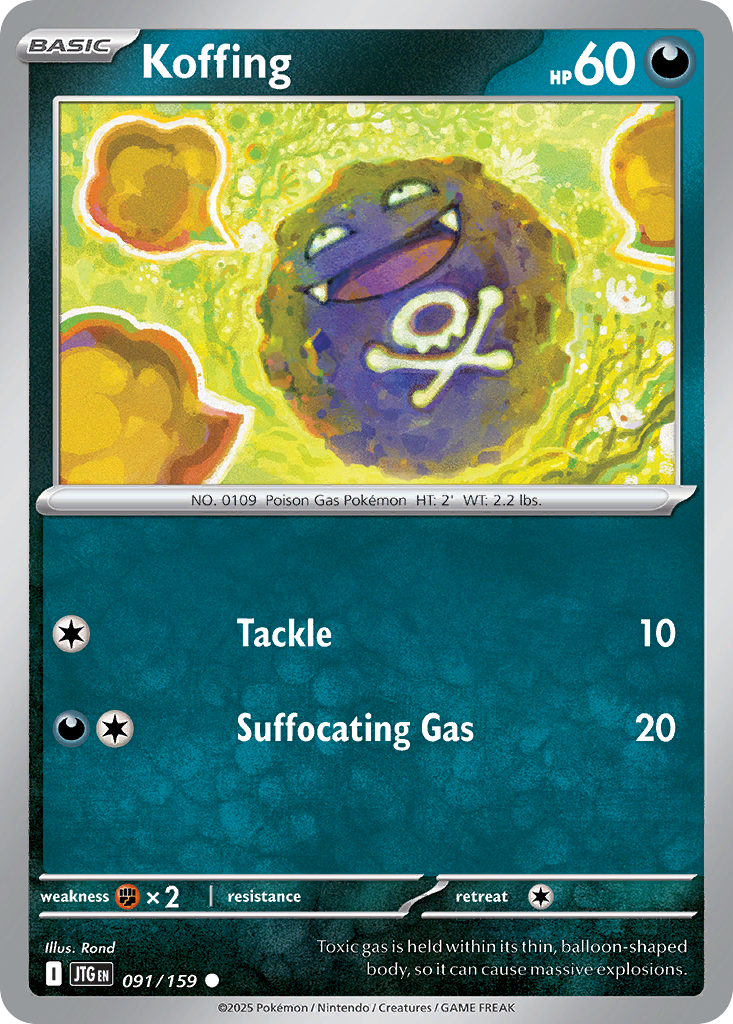 Koffing 091/159 - Reverse Holo