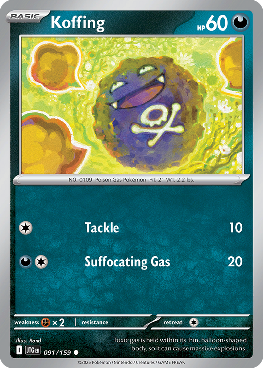 Koffing 091/159 - Reverse Holo