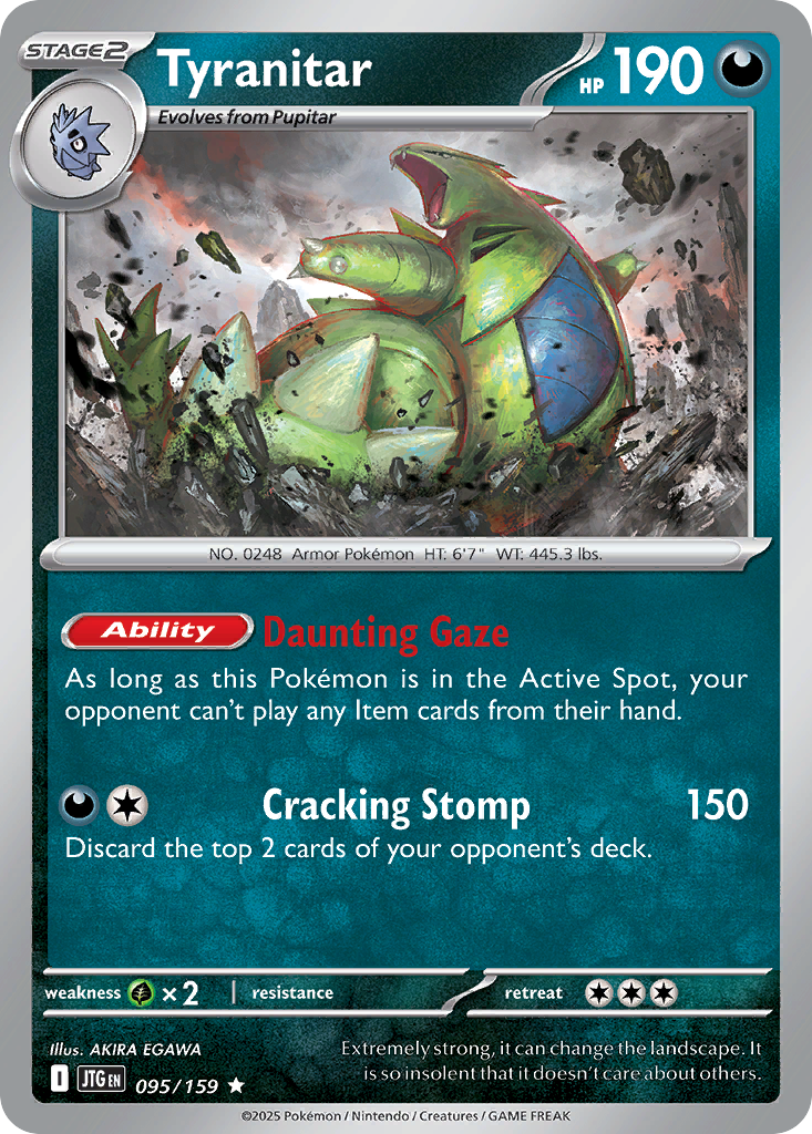 Tyranitar 095/159 - Reverse Holo