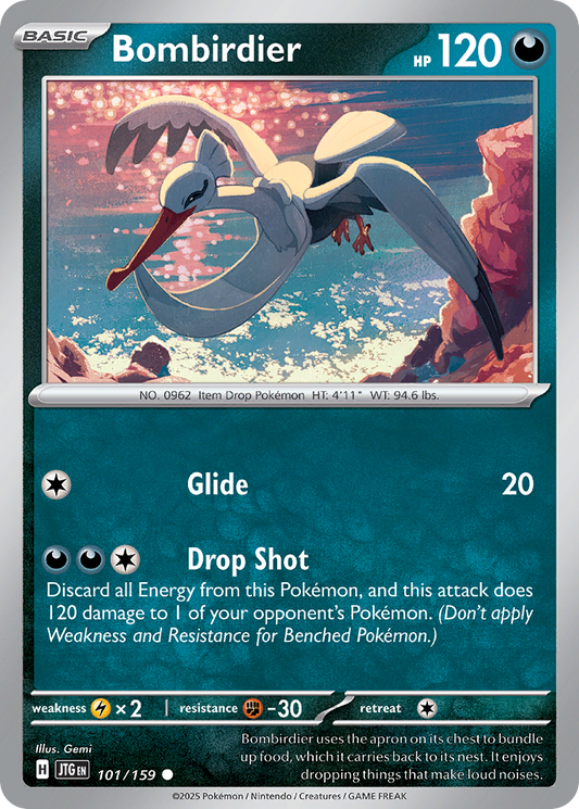 Bombirdier 101/159 - Reverse Holo