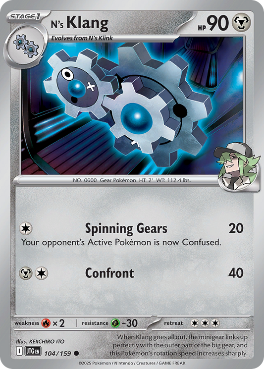N’s Klang 104/159 - Reverse Holo