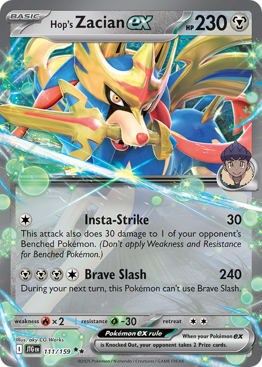 Hop’s Zacian ex 111/159