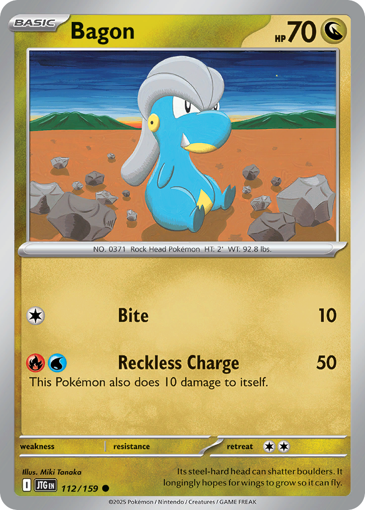 Bagon 112/159 - Reverse Holo