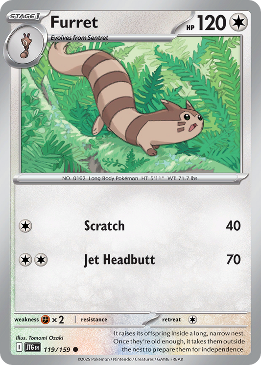 Furret 119/159 - Reverse Holo
