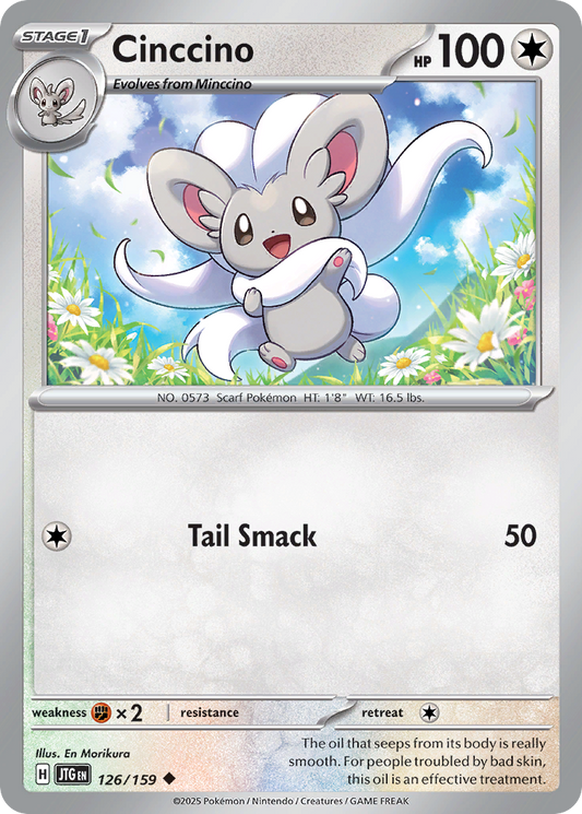 Cinccino 126/159 - Reverse Holo