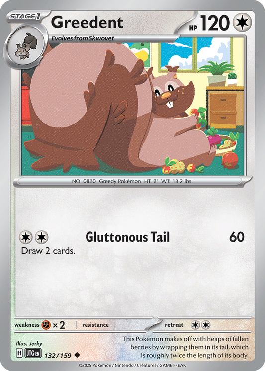 Greedent 132/159 - Reverse Holo