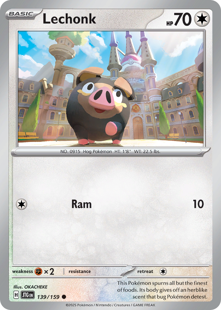 Lechonk 139/159 - Reverse Holo