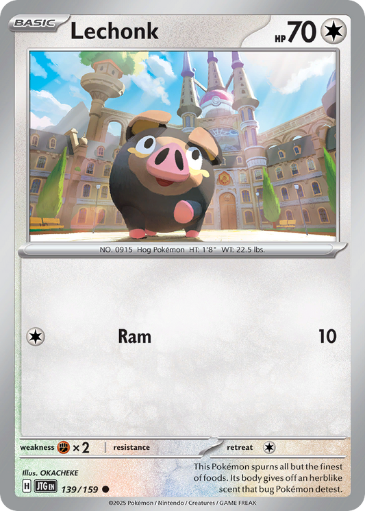 Lechonk 139/159 - Reverse Holo