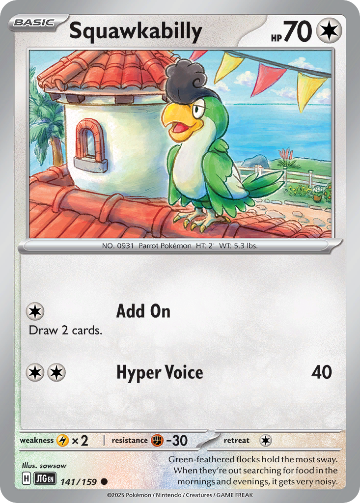 Squawkabilly 141/159 - Reverse Holo
