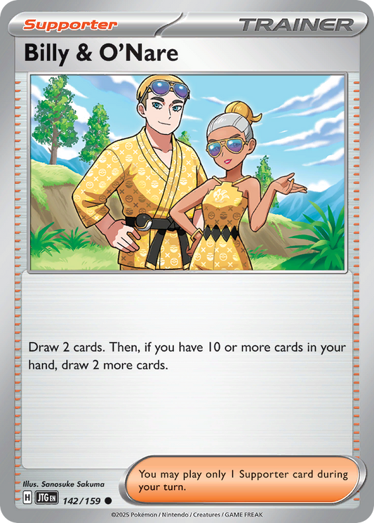 Billy & O’Nare 142/159 - Reverse Holo