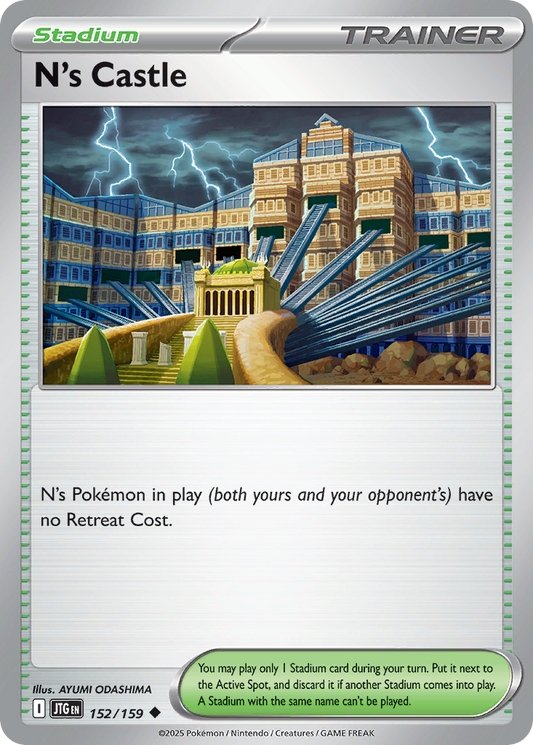 N’s Castle 152/159 - Reverse Holo