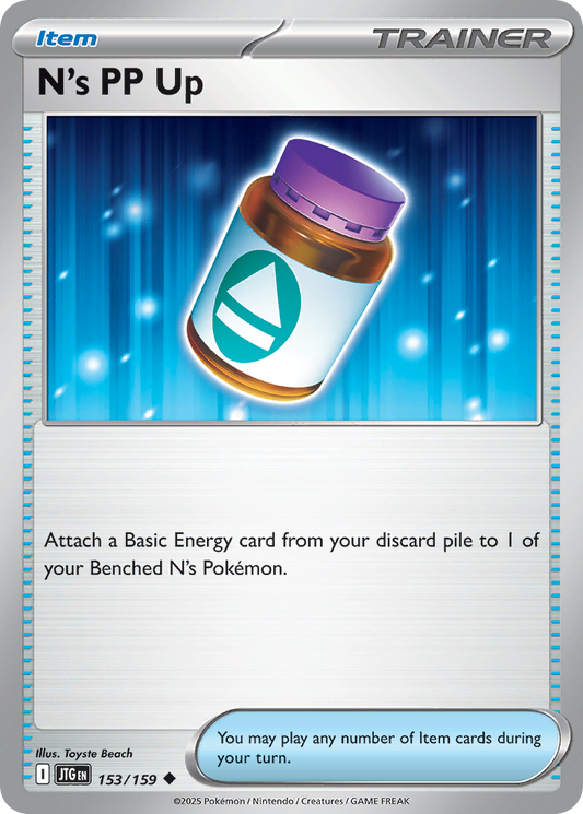 N’s PP Up 153/159 - Reverse Holo