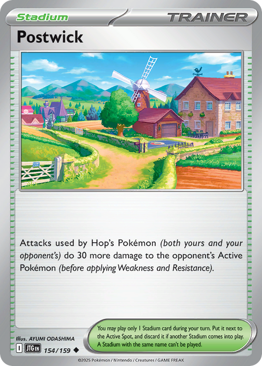 Postwick 154/159 - Reverse Holo