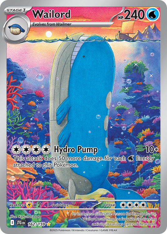 Wailord 162/159 - Reverse Holo