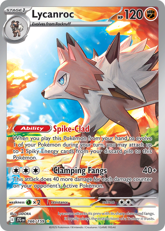 Lycanroc 166/159 - Reverse Holo
