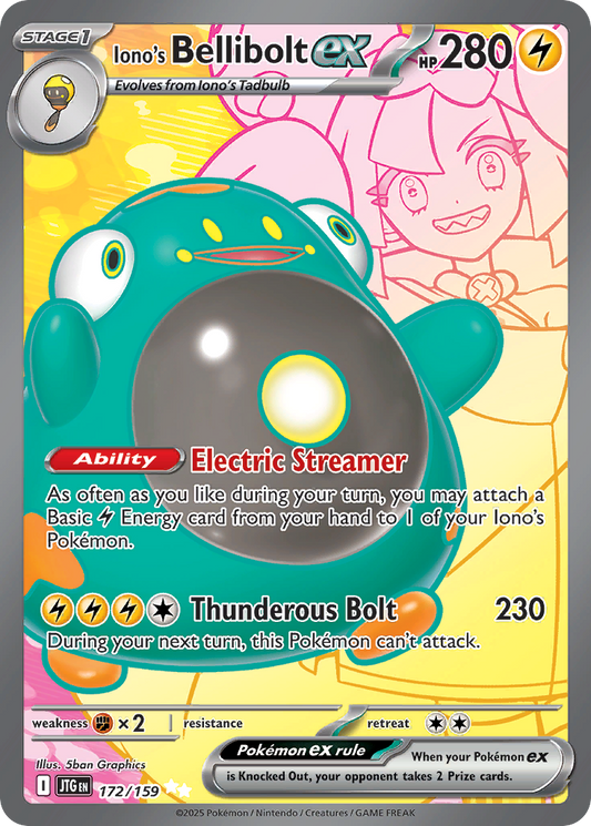Iono’s Bellibolt ex 172/159