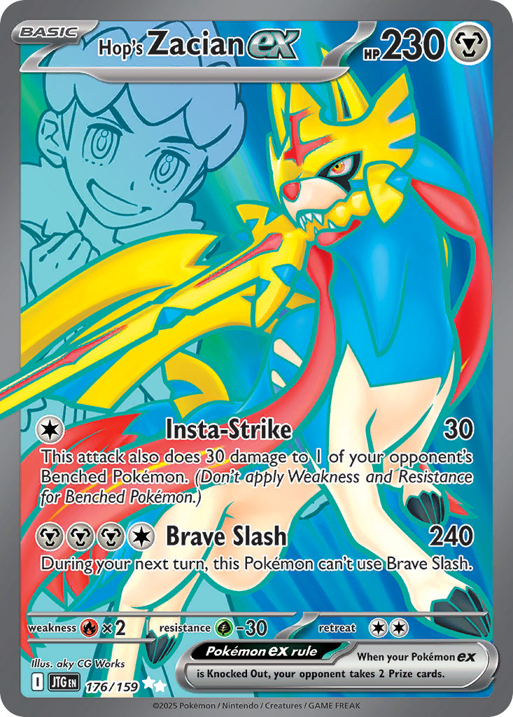Hop’s Zacian ex 176/159