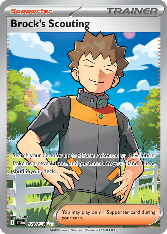 Brock’s Scouting 179/159 - Reverse Holo