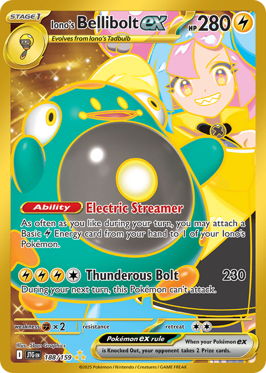 Iono’s Bellibolt ex 188/159