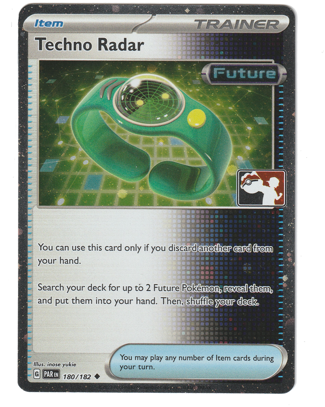Techno Radar 180/182 - Cosmic Holo Foil - Stamped