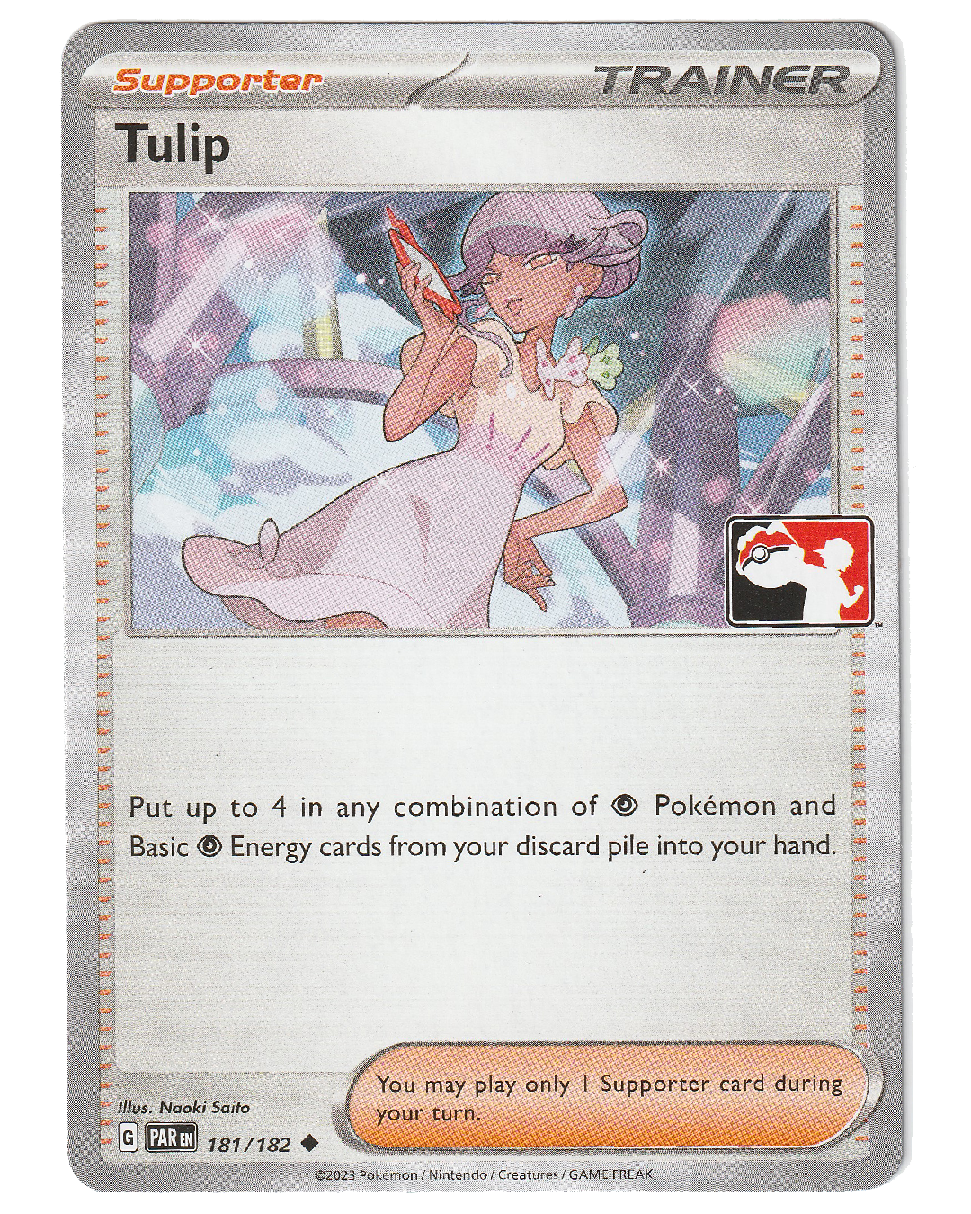 Tulip 181/182 - Non Holo - Stamped