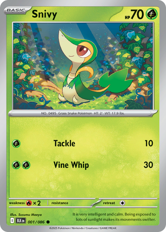 Snivy 001/086 - Reverse Holo