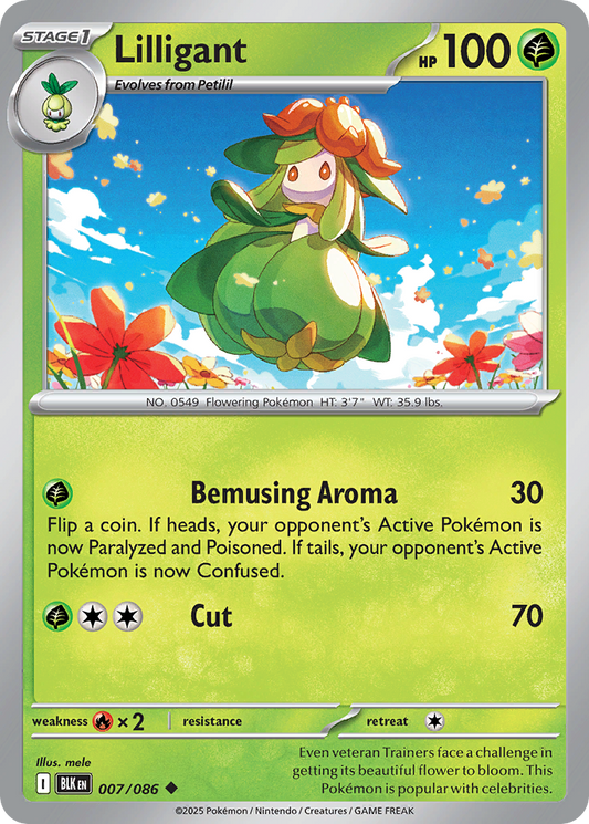 Lilligant 007/086 - Reverse Holo