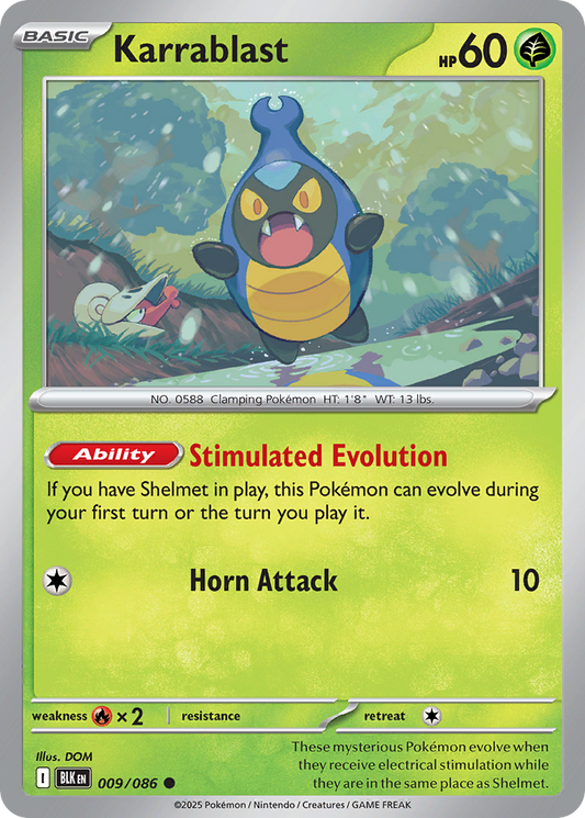 Karrablast 009/086 - Reverse Holo