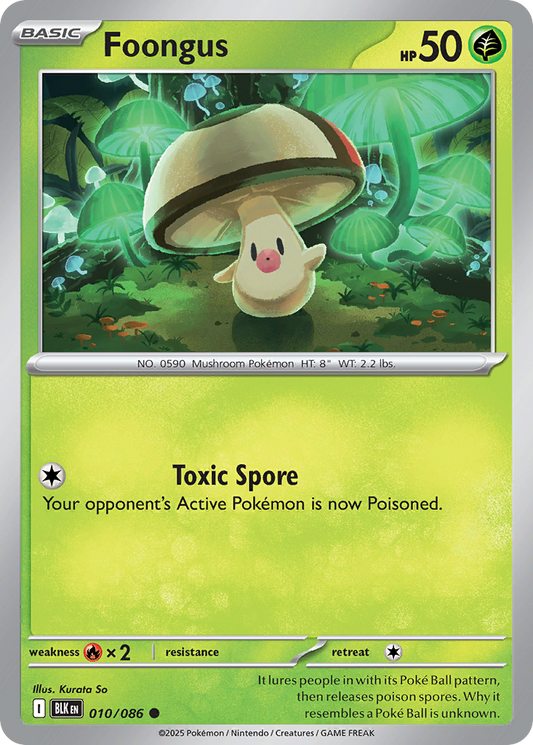 Foongus 010/086 - Reverse Holo