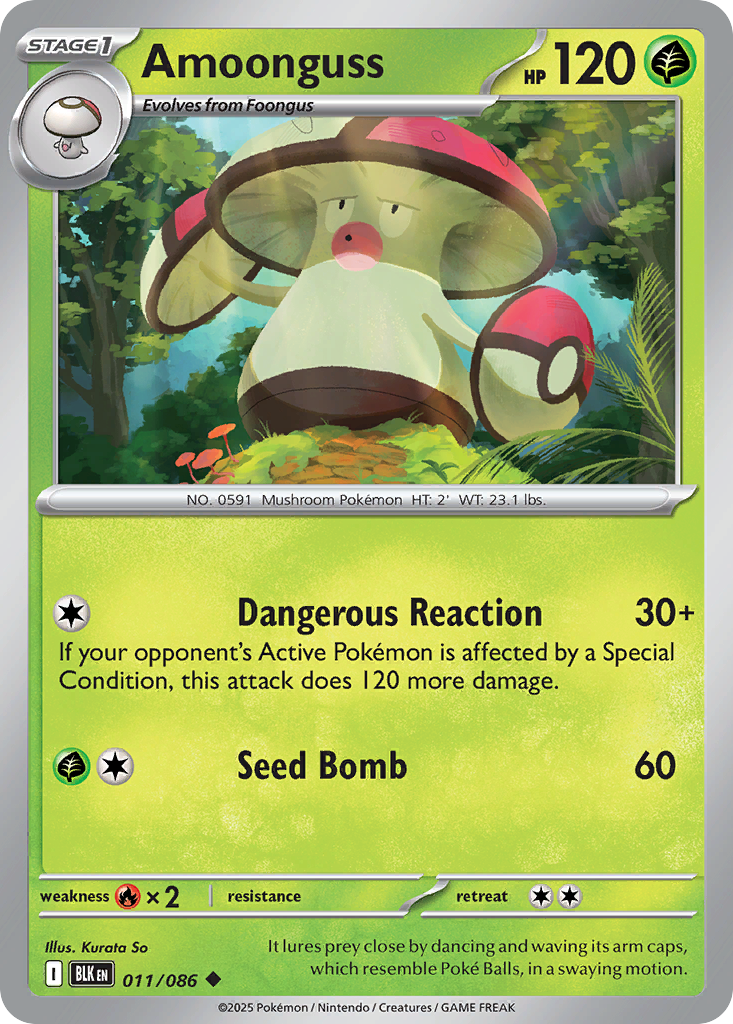 Amoonguss 011/086 - Reverse Holo