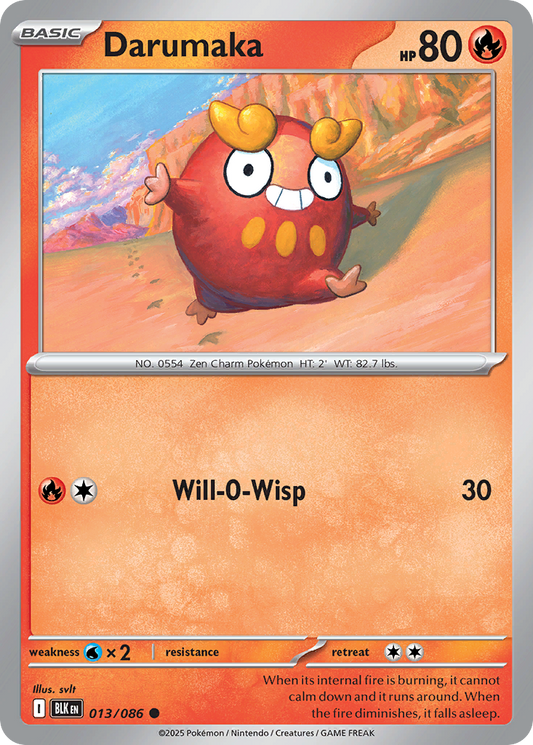 Darumaka 013/086 - Reverse Holo